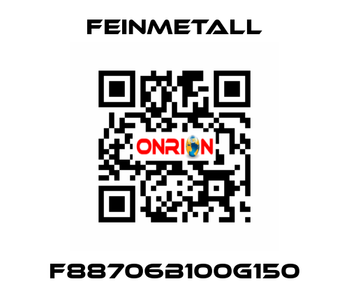 F88706B100G150 FEINMETALL