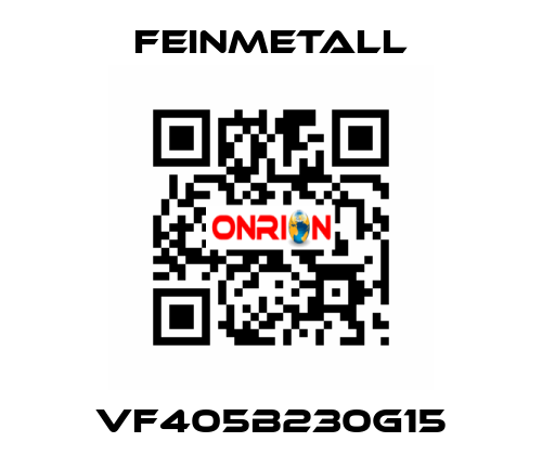 VF405B230G15 FEINMETALL