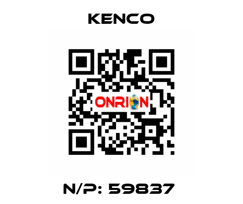 N/P: 59837  Kenco