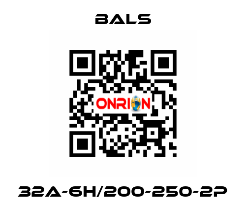 32A-6h/200-250-2P Bals