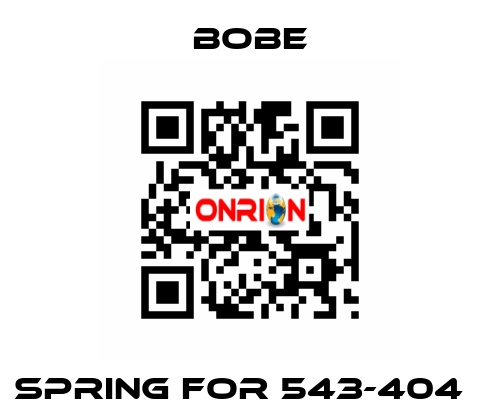 spring for 543-404В Bobe