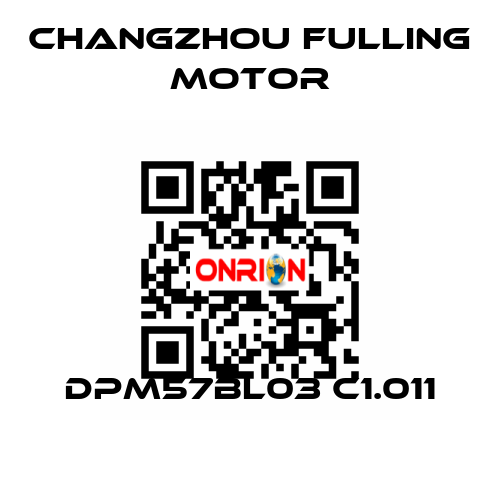 DPM57BL03 C1.011 Changzhou Fulling Motor