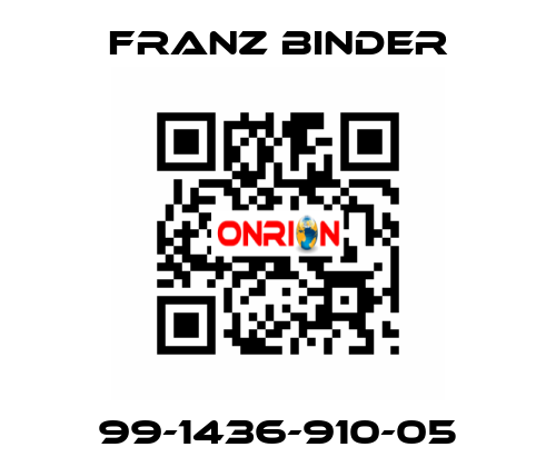 99-1436-910-05 FRANZ BINDER