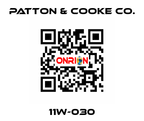 11W-030 Patton & Cooke Co.