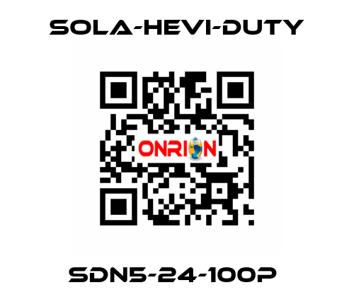 SDN5-24-100P  Sola-Hevi-Duty