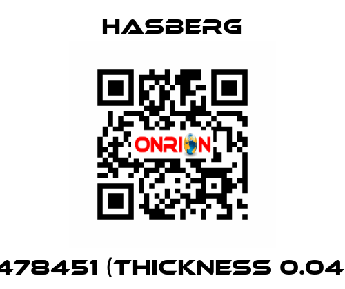 478451 (thickness 0.04) Hasberg