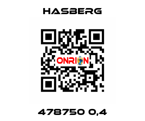 478750 0,4 Hasberg