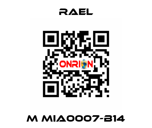 M MIA0007-B14 RAEL