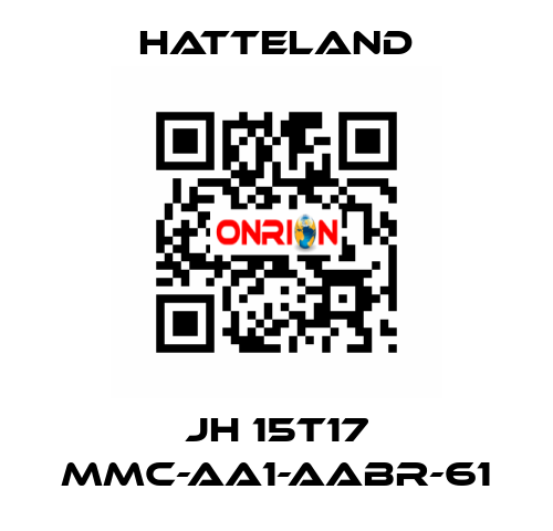 JH 15T17 MMC-AA1-AABR-61 HATTELAND