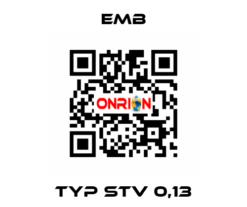 Typ STV 0,13 Emb