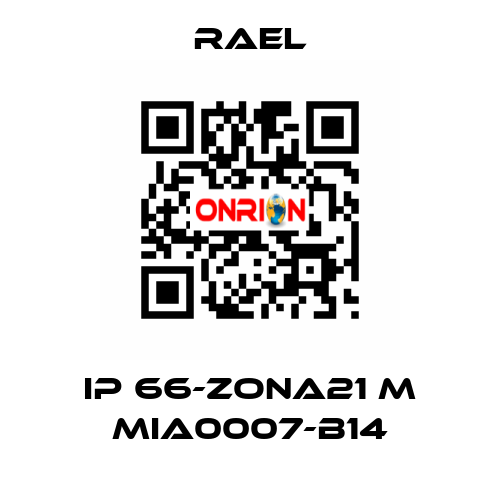 IP 66-ZONA21 M MIA0007-B14 RAEL