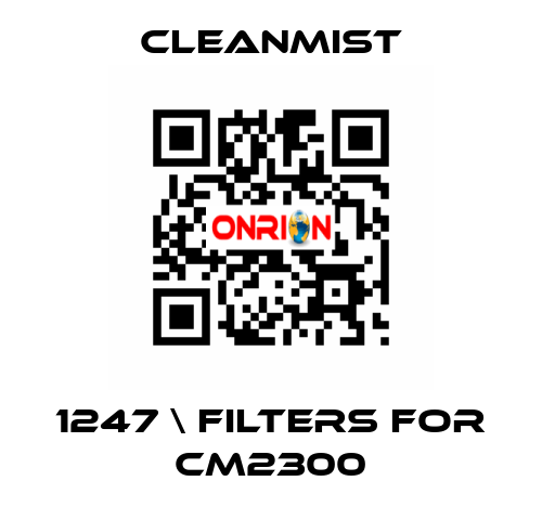 1247 \ filters for CM2300 CleanMist