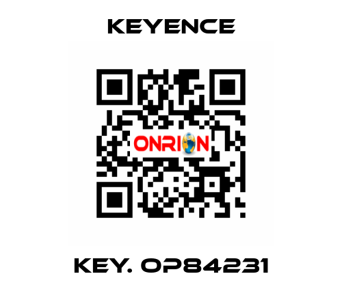 KEY. OP84231 Keyence