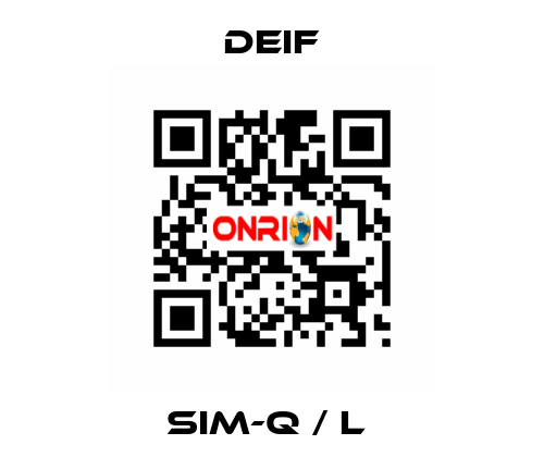 SIM-Q / L  Deif