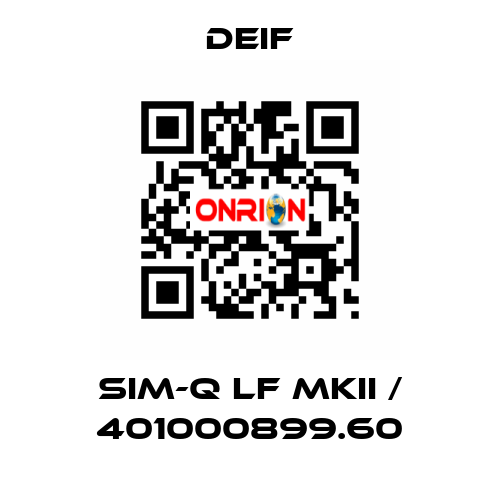 SIM-Q LF MKII / 401000899.60 Deif