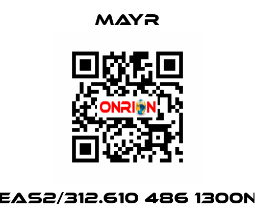  EAS2/312.610 486 1300N Mayr