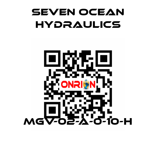 MGV-02-A-0-10-H Seven Ocean Hydraulics