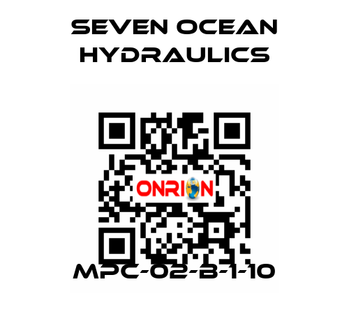 MPC-02-B-1-10 Seven Ocean Hydraulics