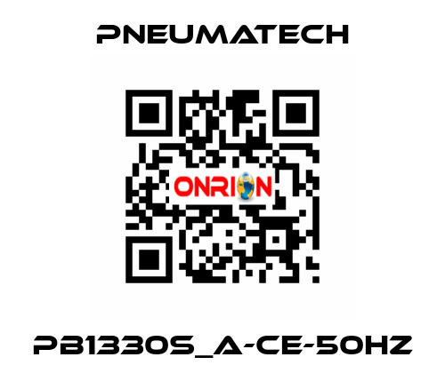 PB1330S_A-CE-50HZ Pneumatech