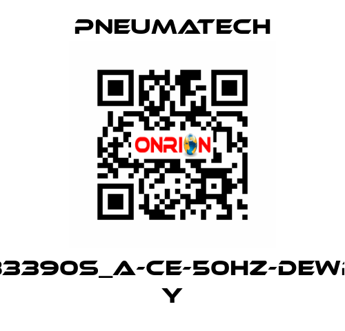 PB3390S_A-CE-50HZ-DEWPO Y Pneumatech