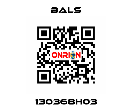 130368H03 Bals