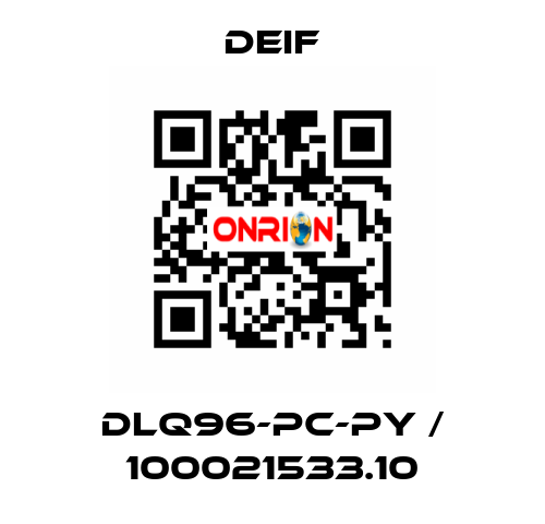 DLQ96-pc-PY / 100021533.10 Deif