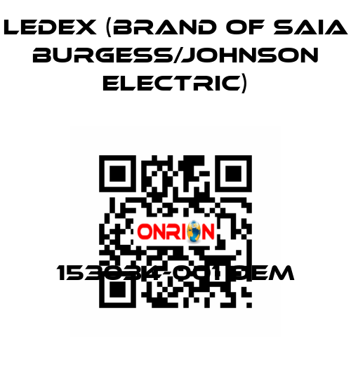 153034-001 OEM Ledex (brand of Saia Burgess/Johnson Electric)