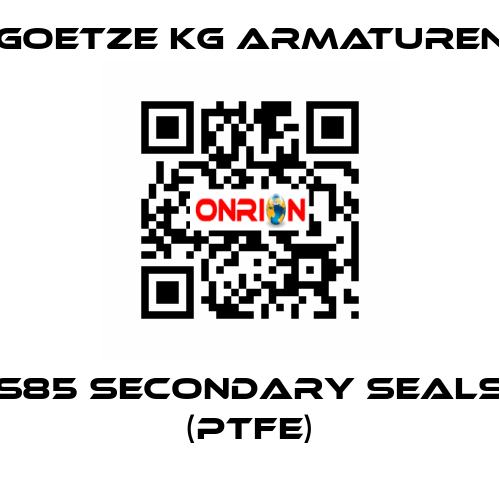 S85 secondary seals (PTFE) Goetze KG Armaturen