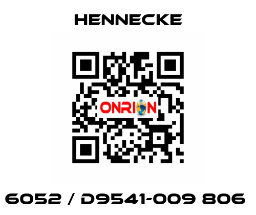 6052 / D9541-009 806  Hennecke