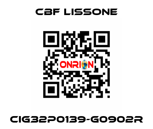 CIG32P0139-G0902R CBF LISSONE