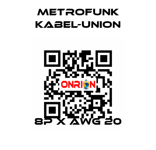 8P x AWG 20 METROFUNK KABEL-UNION