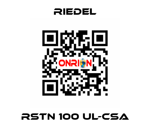 RSTN 100 UL-CSA Riedel