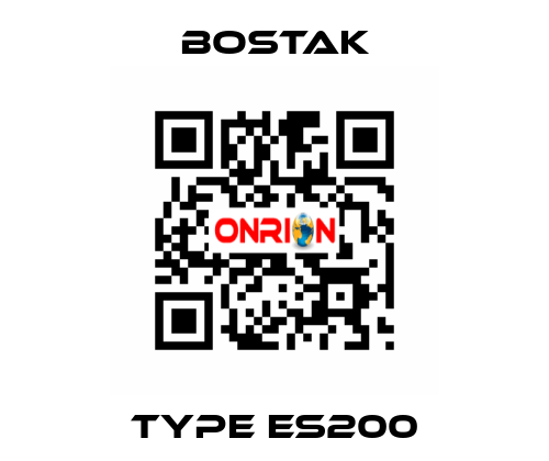 TYPE ES200 Bostak