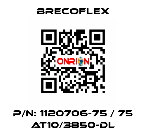 P/N: 1120706-75 / 75 AT10/3850-DL Brecoflex