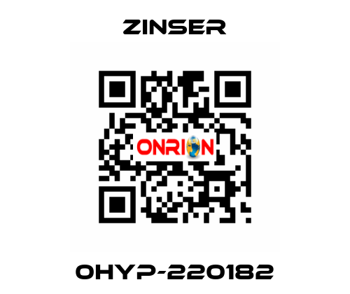 0HYP-220182 Zinser