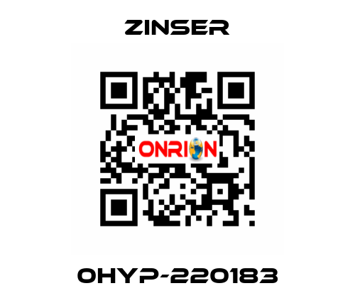 0HYP-220183 Zinser