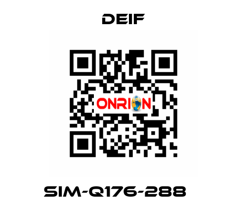  	  SIM-Q176-288В АС Deif