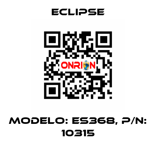 MODELO: ES368, P/N: 10315 Eclipse