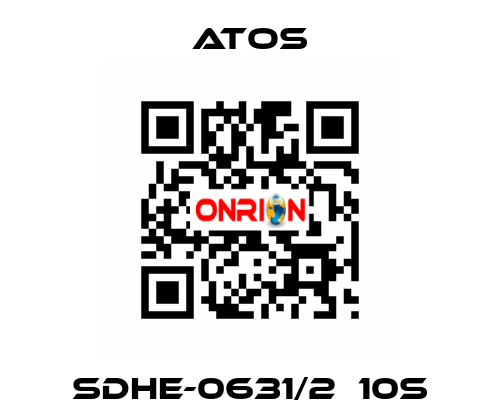 SDHE-0631/2  10S Atos