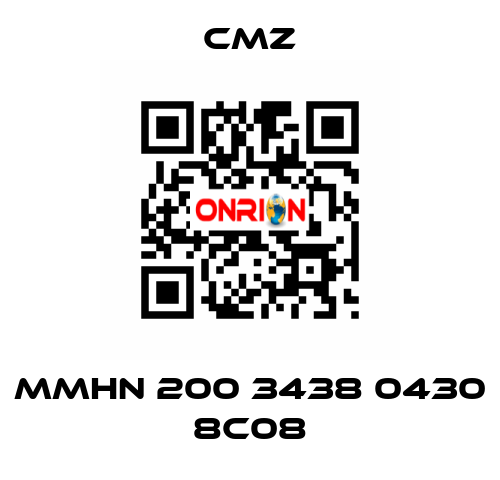 MMHN 200 3438 0430 8C08 CMZ