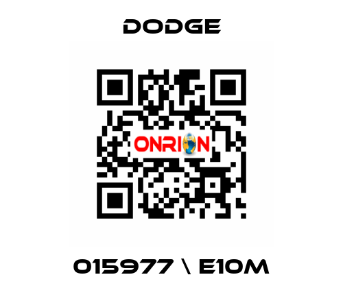 015977 \ E10M Dodge