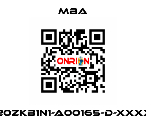 MBA220ZKB1N1-A00165-D-XXXXXXXX MBA