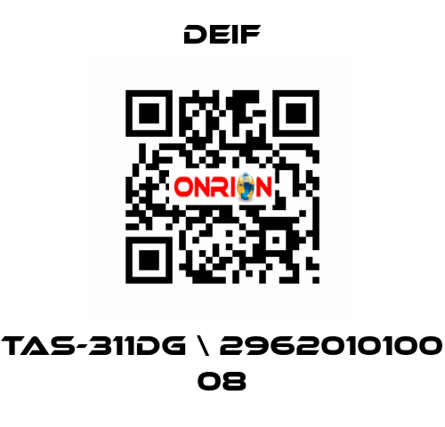 TAS-311DG \ 2962010100 08 Deif