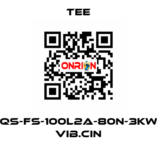 QS-FS-100L2A-80N-3KW VIB.CIN TEE