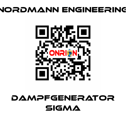 DAMPFGENERATOR SIGMA NORDMANN ENGINEERING