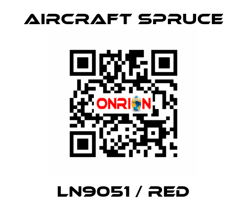 LN9051 / red Aircraft Spruce