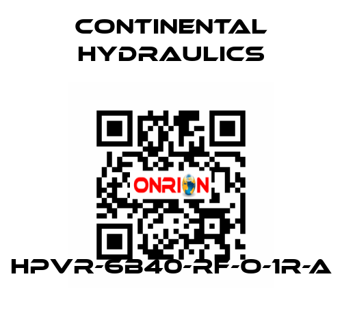 HPVR-6B40-RF-O-1R-A Continental Hydraulics