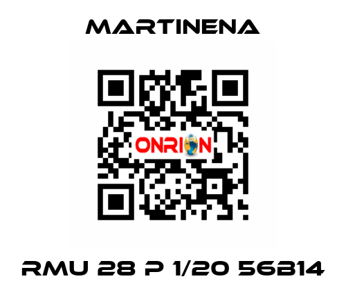 RMU 28 P 1/20 56B14 Martinena