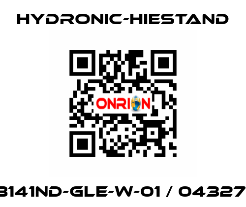 8141ND-GLE-W-01 / 043271 HYDRONIC-HIESTAND