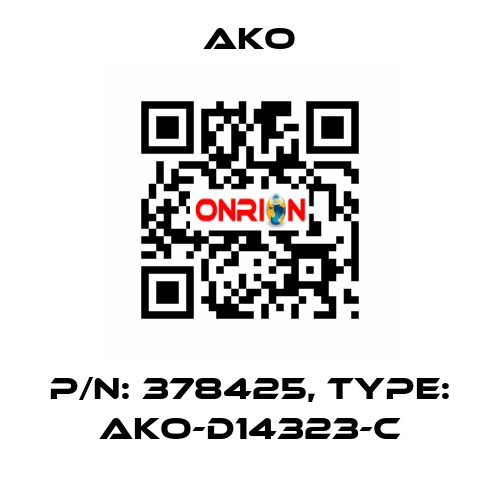 P/N: 378425, Type: AKO-D14323-C AKO